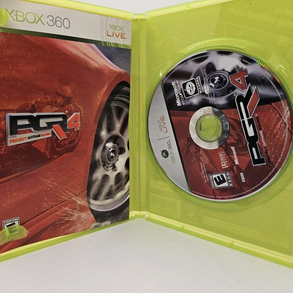 Project Gotham Racing 4 PGR4‎ Xbox 360 Complete Microsoft Game